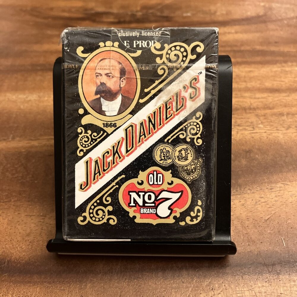 Vintage Jack Daniels Playing Cards No 7 Made In The USA - New / SEALED No. 6633